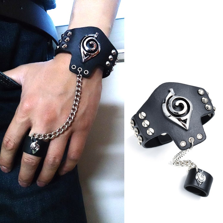 Death Note, Naruto, Attack on Titan, One Piece – Different Characters Chained Bracelets (5 Designs) Bracelets