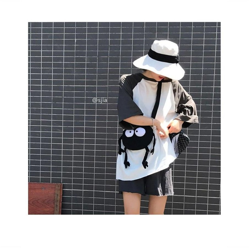 My Neighbor Totoro – Cute Hopping Susuwatari Handbag/Shoulder bag (2 Designs) Bags & Backpacks