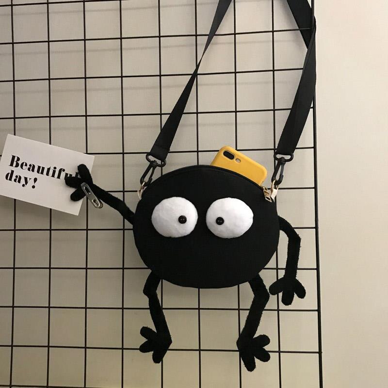 My Neighbor Totoro – Cute Hopping Susuwatari Handbag/Shoulder bag (2 Designs) Bags & Backpacks