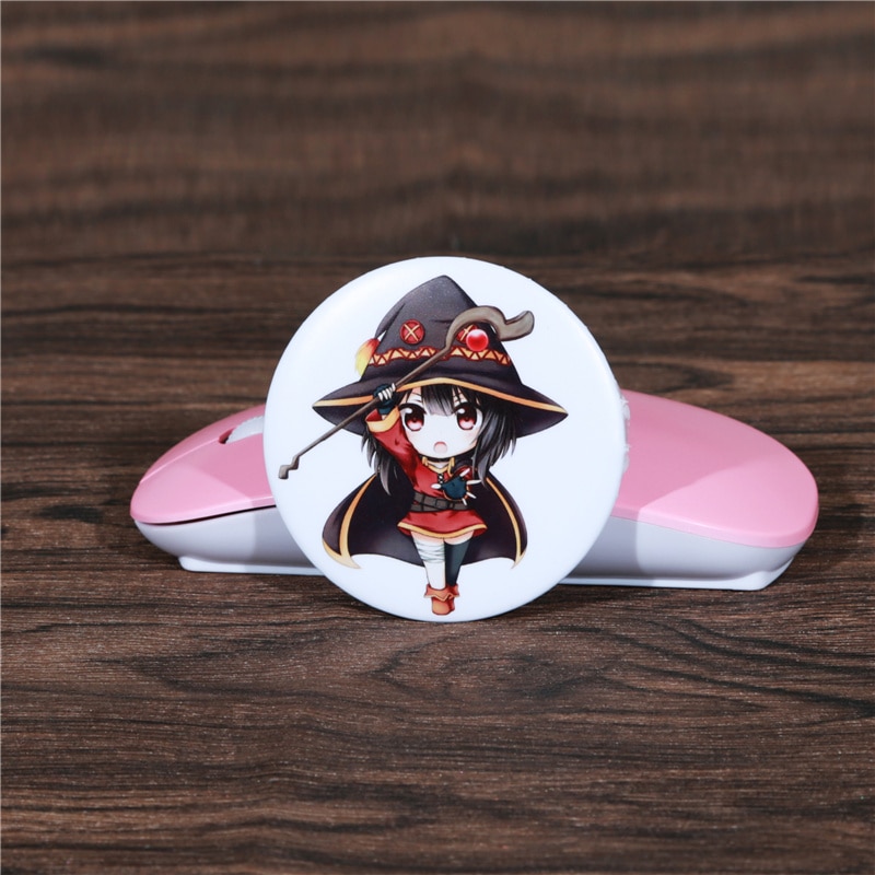 KonoSuba – Megumin and other characters Printed Badge or Breastpin (6 Designs) Keychains