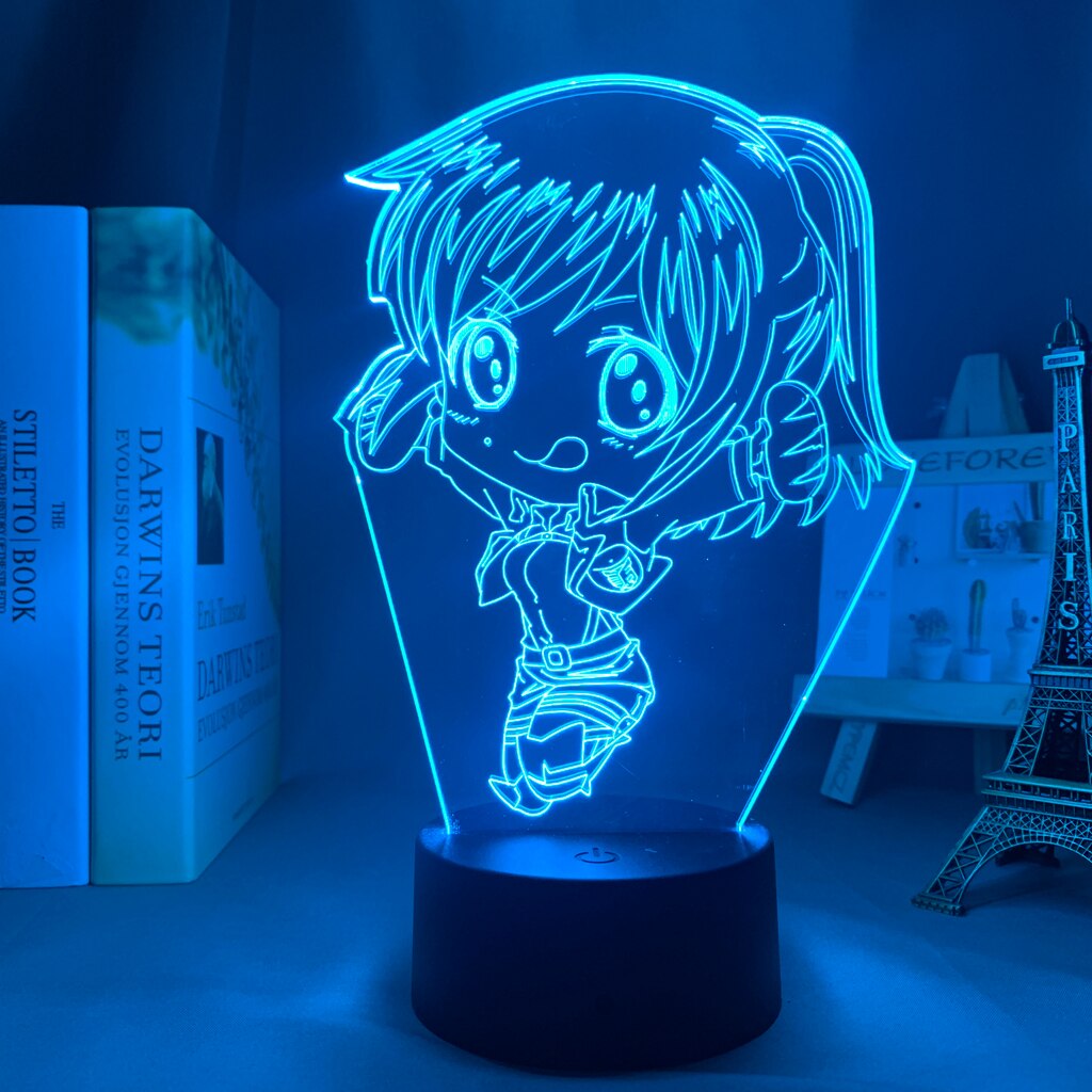 Attack on Titan – Sasha Chibi Themed Lighting Lamps (7/16 colors) Lamps