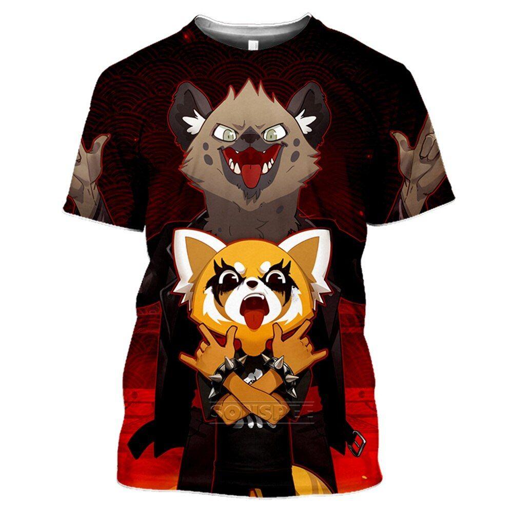 Aggretsuko – Retsuko angry and yelling T-Shirts (15+ Designs) T-Shirts & Tank Tops