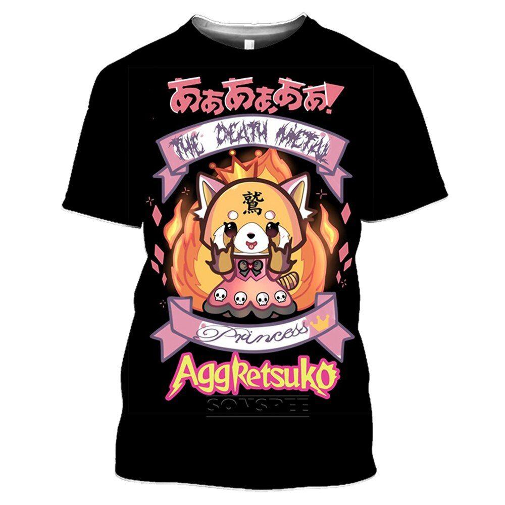 Aggretsuko – Retsuko angry and yelling T-Shirts (15+ Designs) T-Shirts & Tank Tops