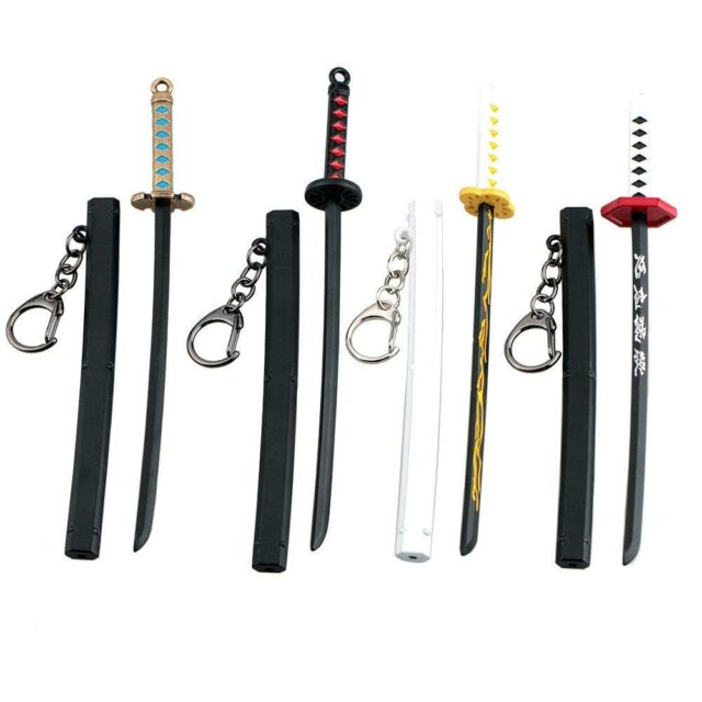 Buy Demon Slayer - All characters Swords keychains (Different styles ...