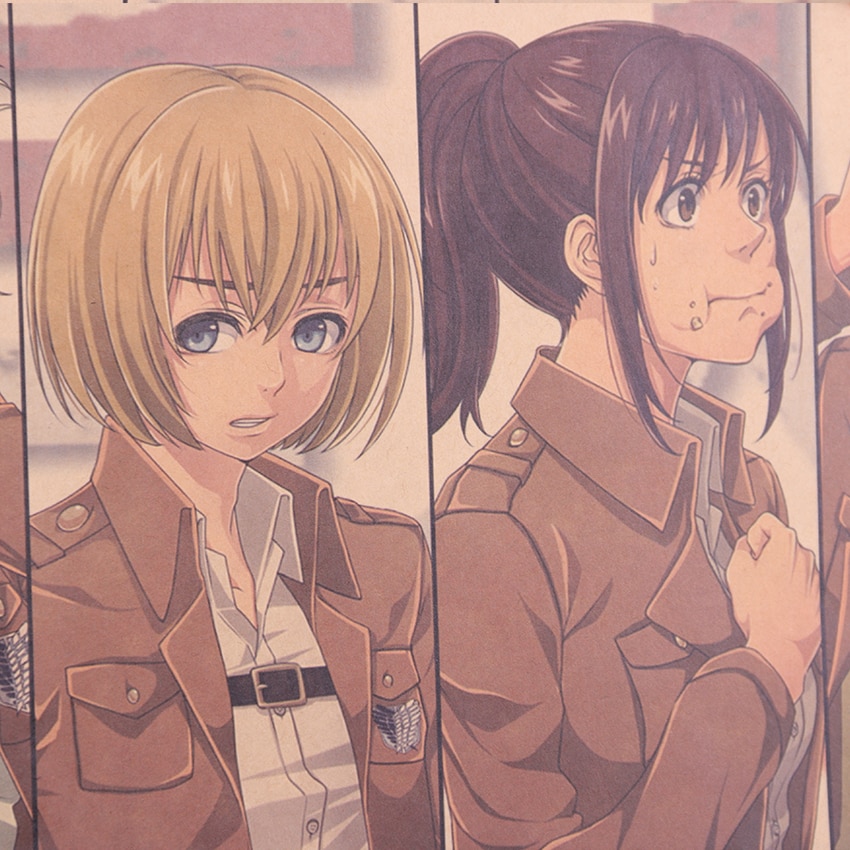 Attack on Titan – All great characters Poster Posters