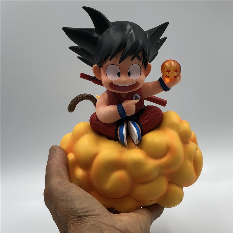 Dragon Ball – Kid Goku with Cloud Action Figure Action & Toy Figures