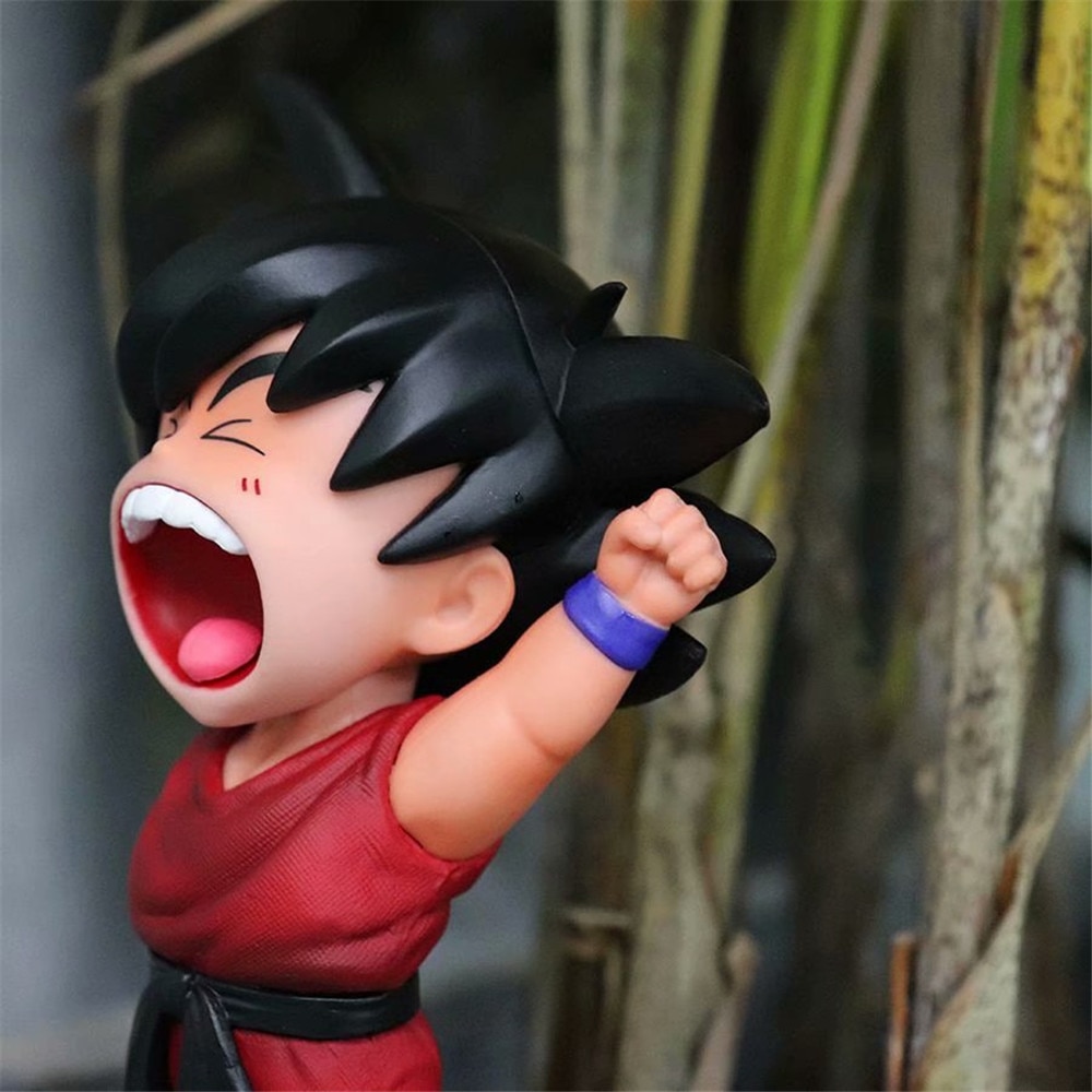 Dragon Ball – Kid Goku Yawning cute action figure (4 Designs) Action & Toy Figures