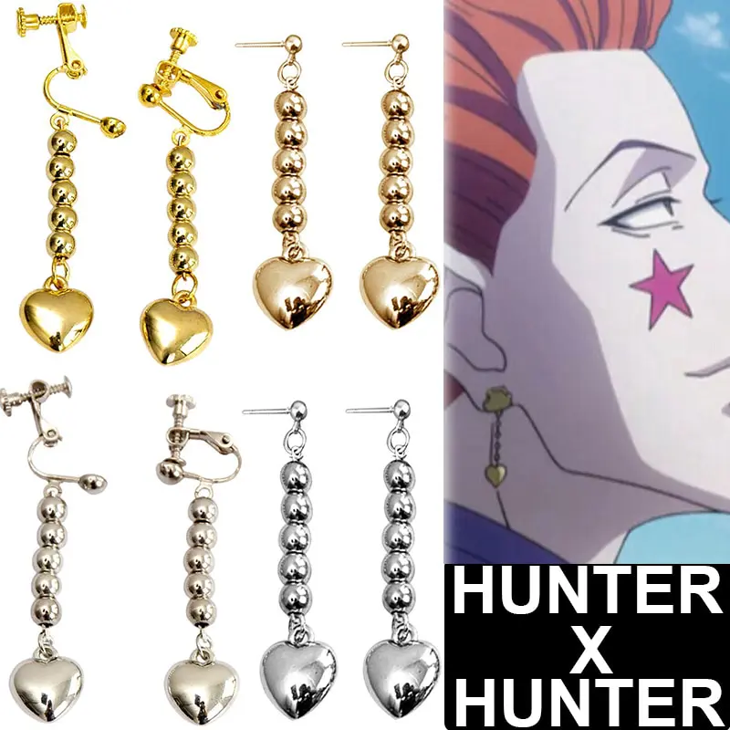 Hunter X Hunter – Hisoka beautiful Earrings (7 colors) Rings & Earrings