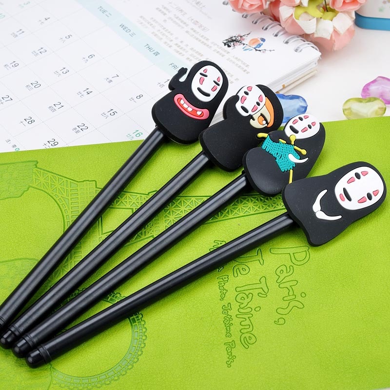 Spirited Away – No-Face Gel Pens for office/school use (8 Designs) Pens & Books