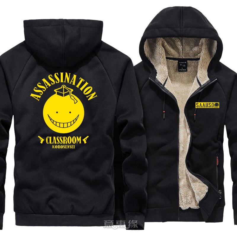 Buy Assassination Classroom Koro Sensei Themed Badass Warm Hoodies 10 Designs Hoodies Sweatshirts