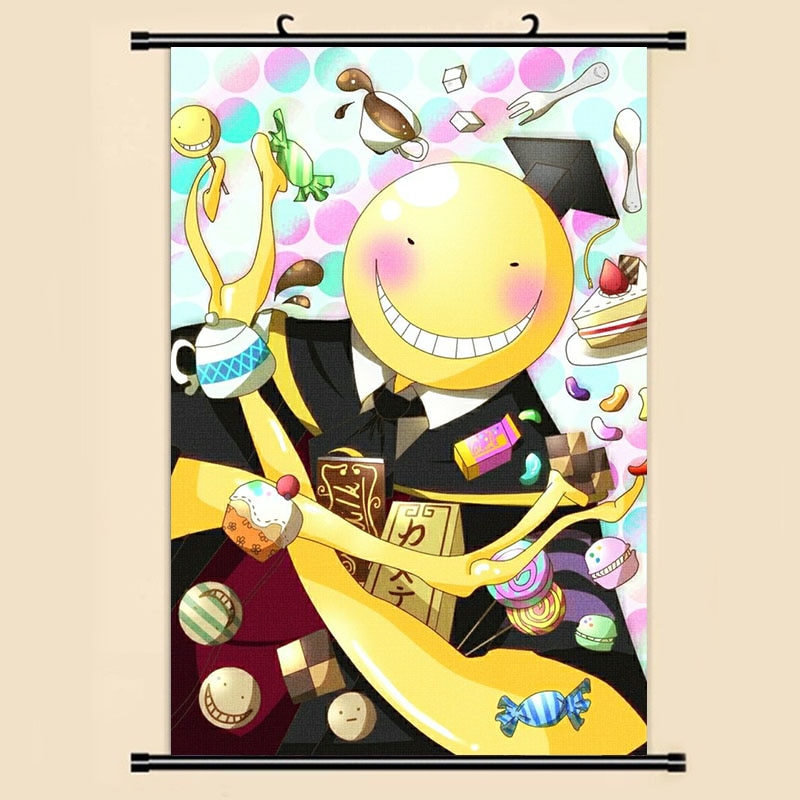 Ansatsu Kyoushitsu Assassination Classroom Wall Scroll Painting 40×60 Picture Wallpaper Stickers Poster 001 Uncategorized
