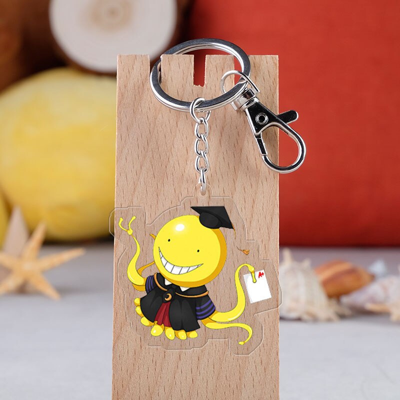 Assassination factory Classroom rubber keychains