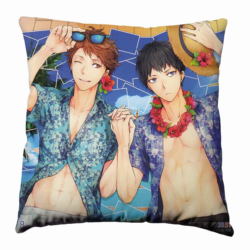 Anime Haikyuu!! Double Picture Pillowcase Pillow Case Cover