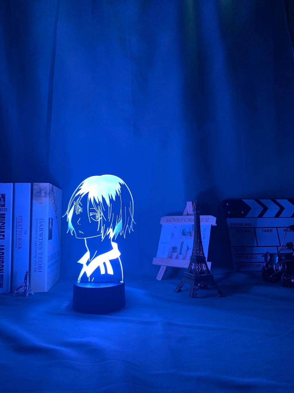 Haikyuu!! Kenma Kozume 3D LED Lighting Lamp (2 Remotes types) Lamps