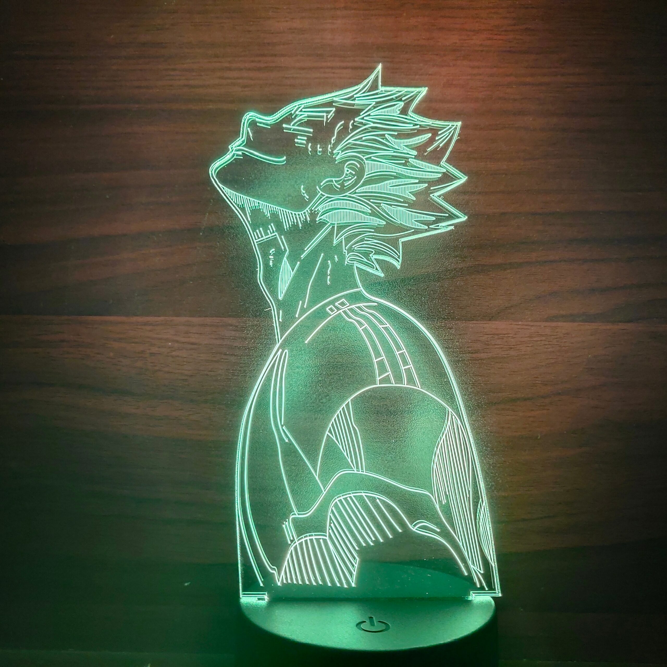 Haikyuu!! – Bokuto 3D RGB Lighting Lamp (Different modes) Lamps