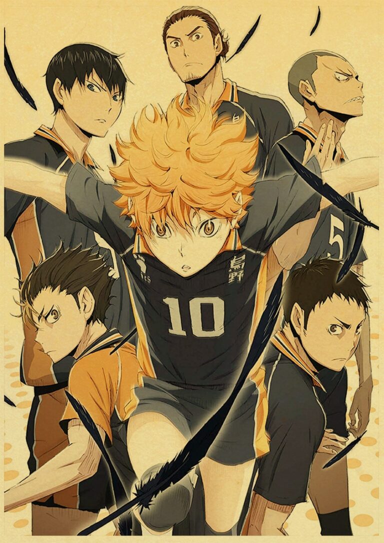 Buy Haikyuu!! All Characters Premium Wall Poster Stickers (45+ Designs ...