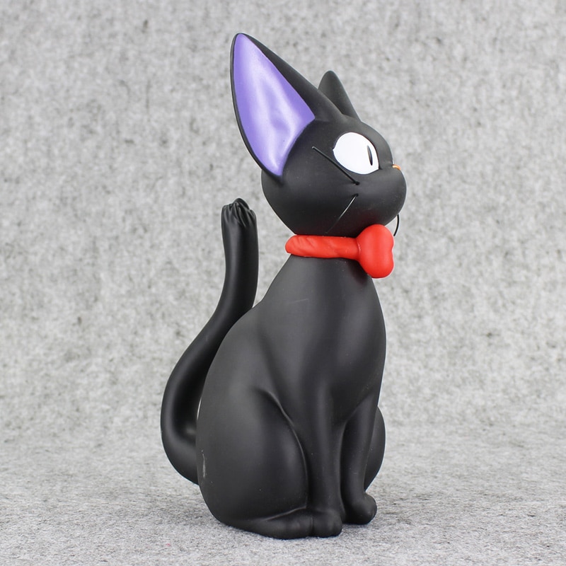 Kiki’s Delivery Service – Black Jiji Money Bank and Figure Action & Toy Figures