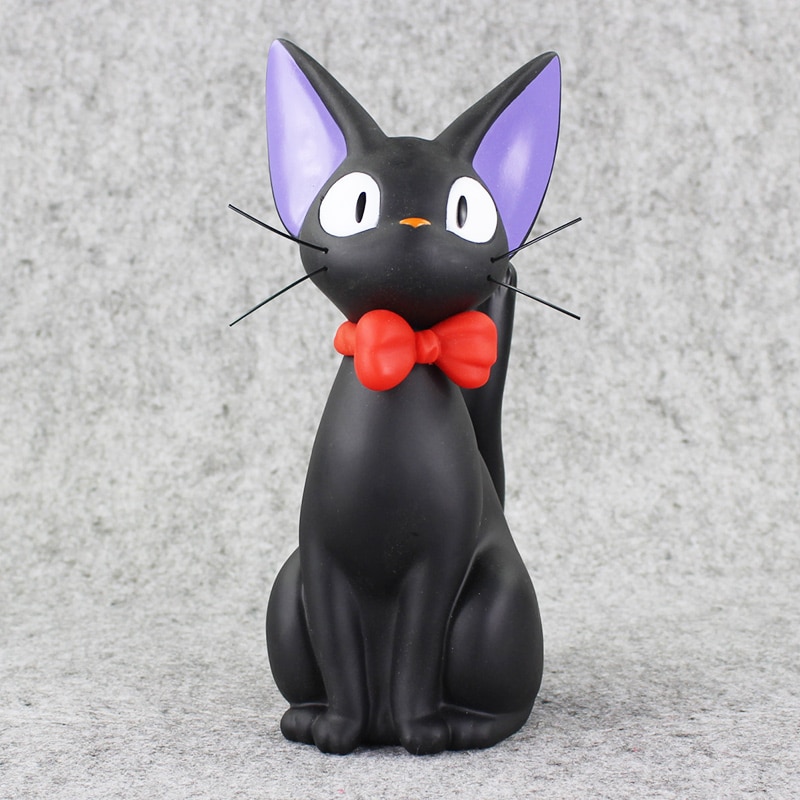 Kiki’s Delivery Service – Black Jiji Money Bank and Figure Action & Toy Figures