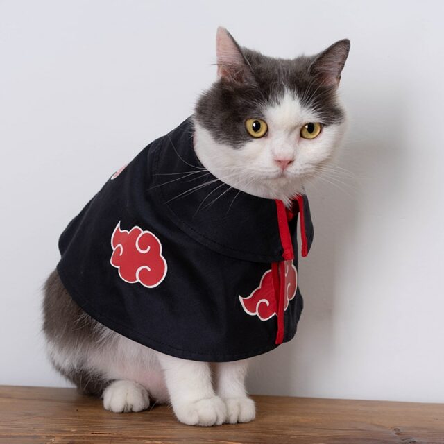 Buy Naruto - Akatsuki Themed Cat Cloak (3 Sizes) - Cosplay & Accessories