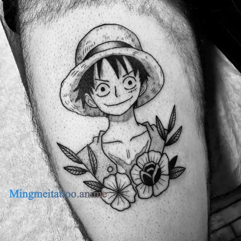 Tattoo❤️  One piece tattoos, One piece images, One piece ace