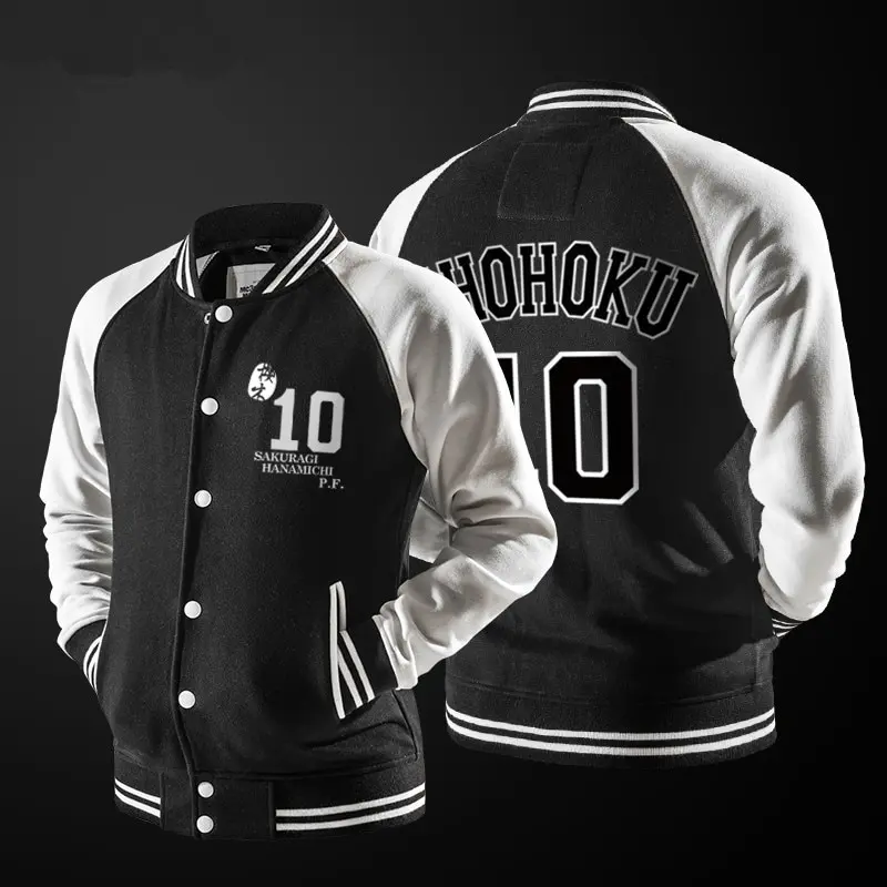 Slam Dunk – Shohoku Basketball Team Jersey (4 Colors) Hoodies & Sweatshirts