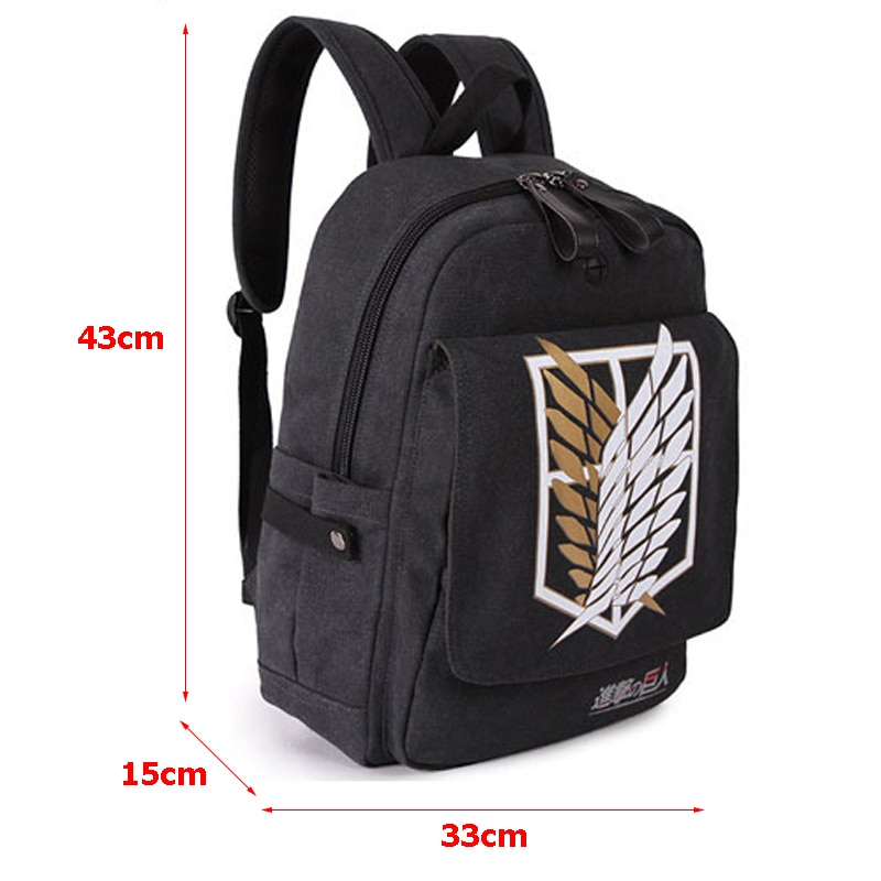 Attack on Titan – Survey Corps Themed Backpacks (3 Designs) Bags & Backpacks