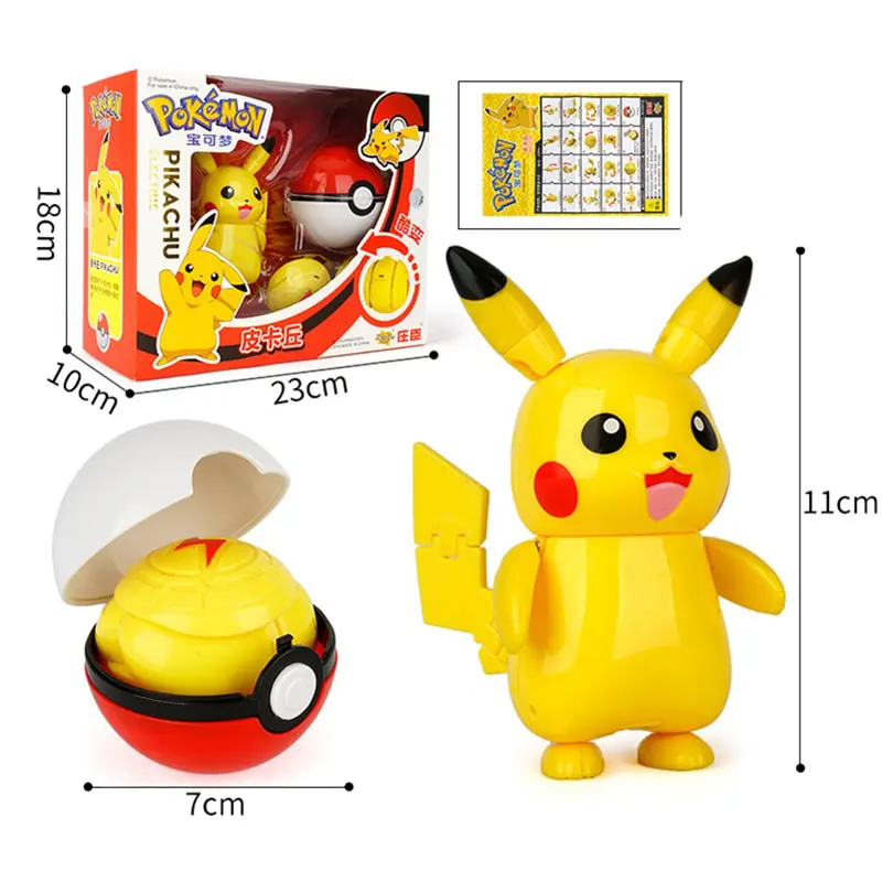 Figurine Pikachu Poké Ball