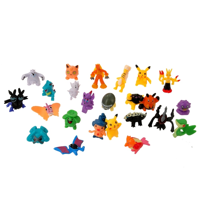 Pokemon – All Pokemons Cute and Small Toy Figures (Different Number of Pieces/Set) Action & Toy Figures