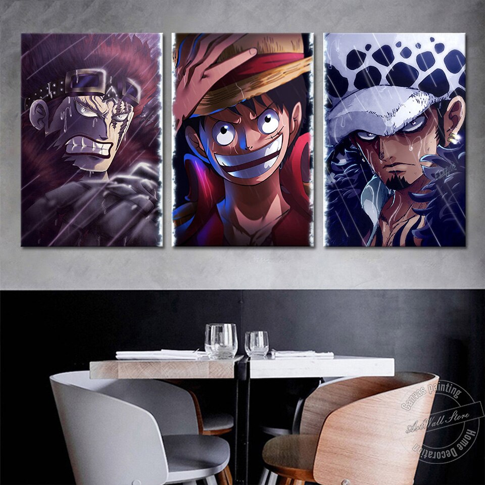 One Piece – 3-in-1 Characters Amazing Posters (Unframed) Posters