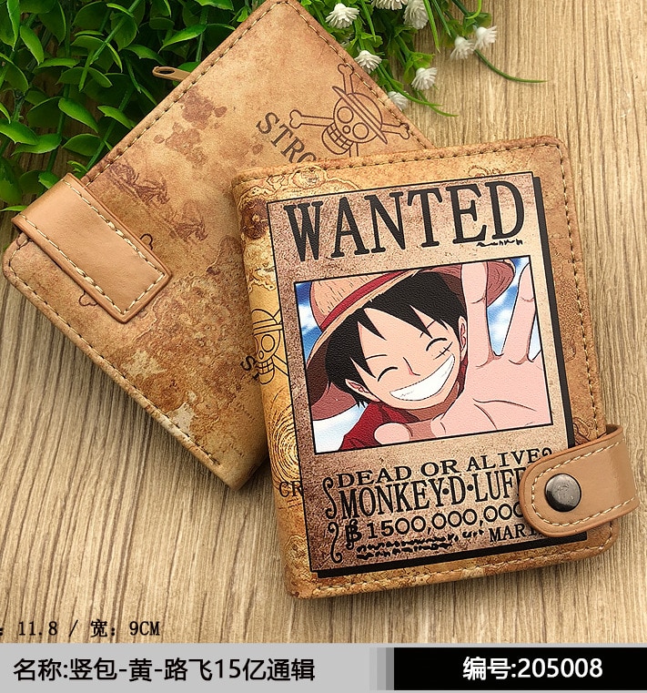 One Piece – Different Characters themed Wallets (3 Designs) Wallets