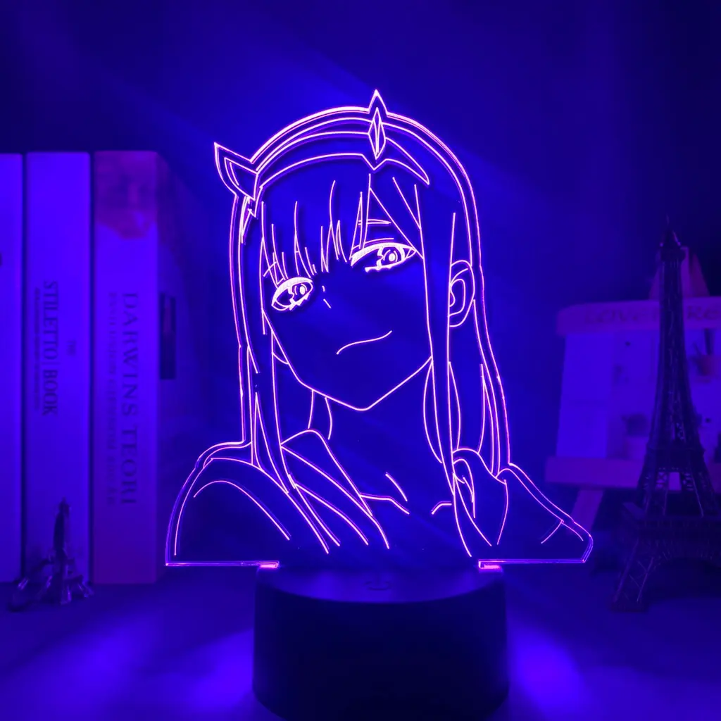 Darling In The Franxx – Zero Two Lighting Lamp (7/16 colors) Lamps