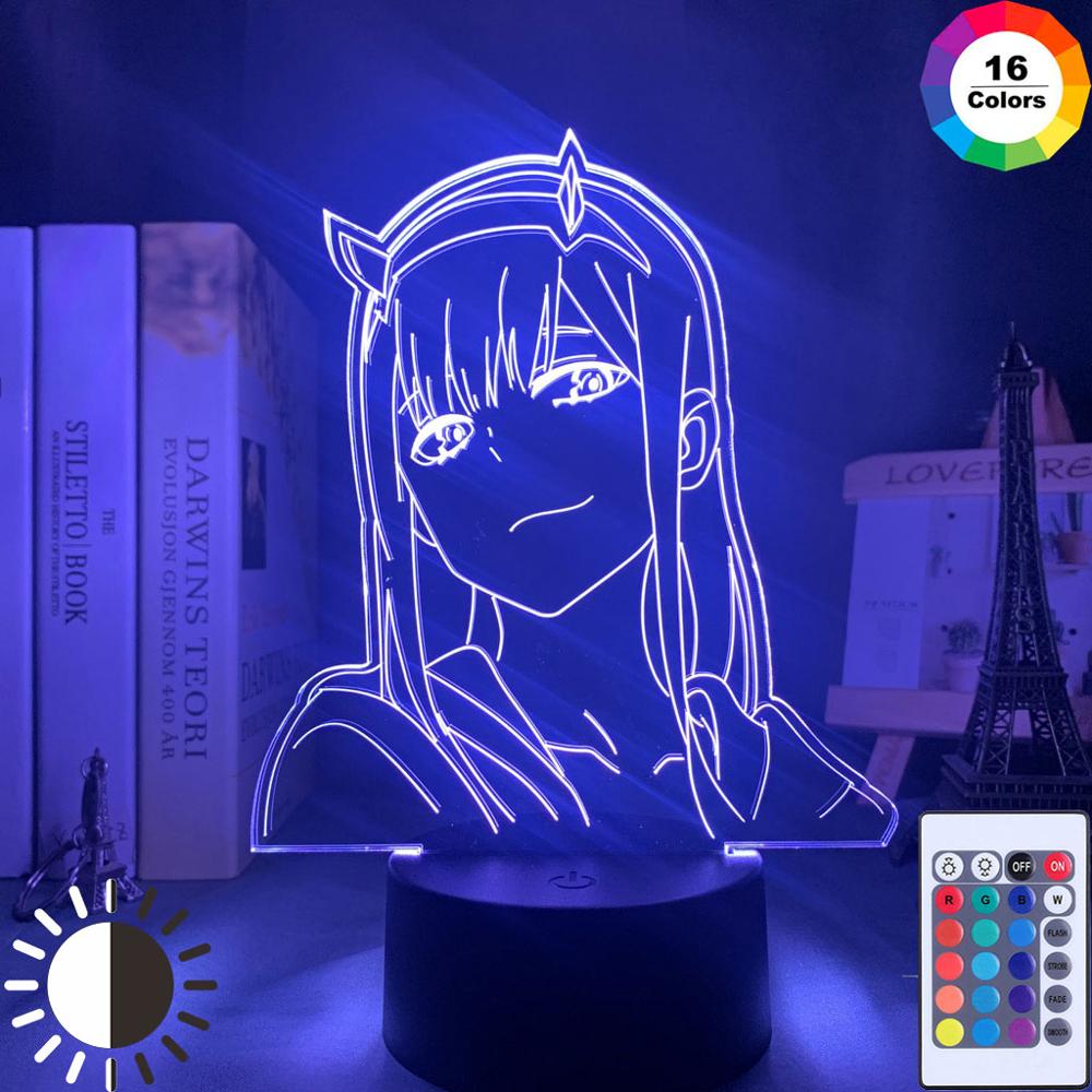 Darling In The Franxx – Zero Two Lighting Lamp (7/16 colors) Lamps