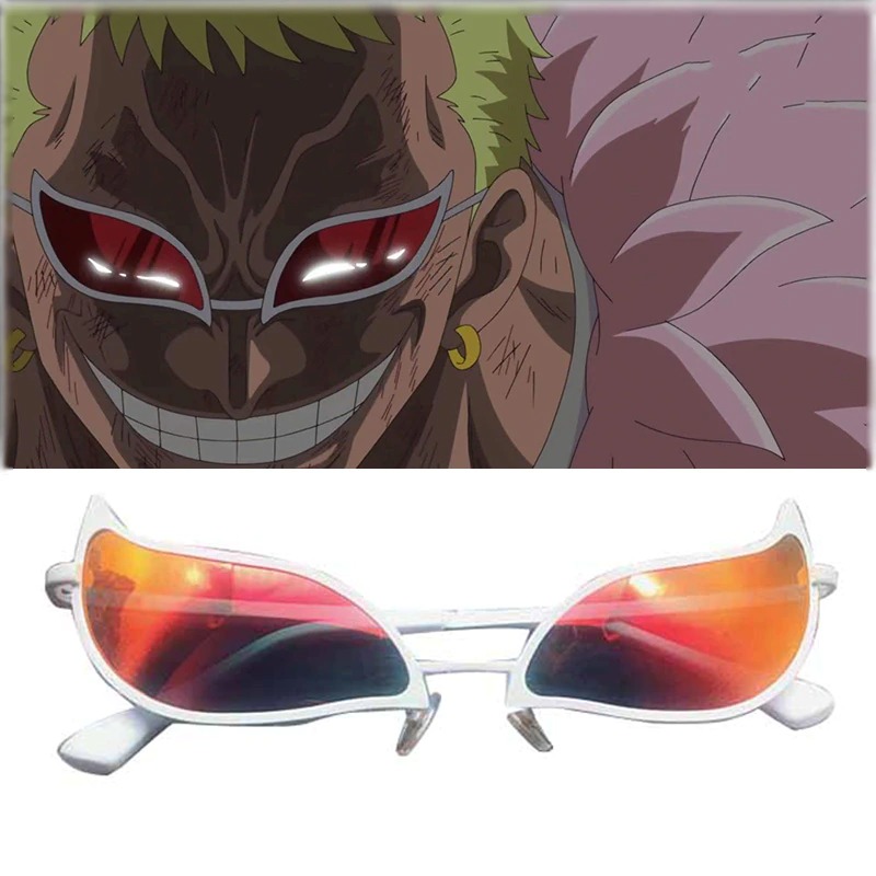 One Piece – Donquixote Doflamingo Cosplay Glasses Cosplay & Accessories