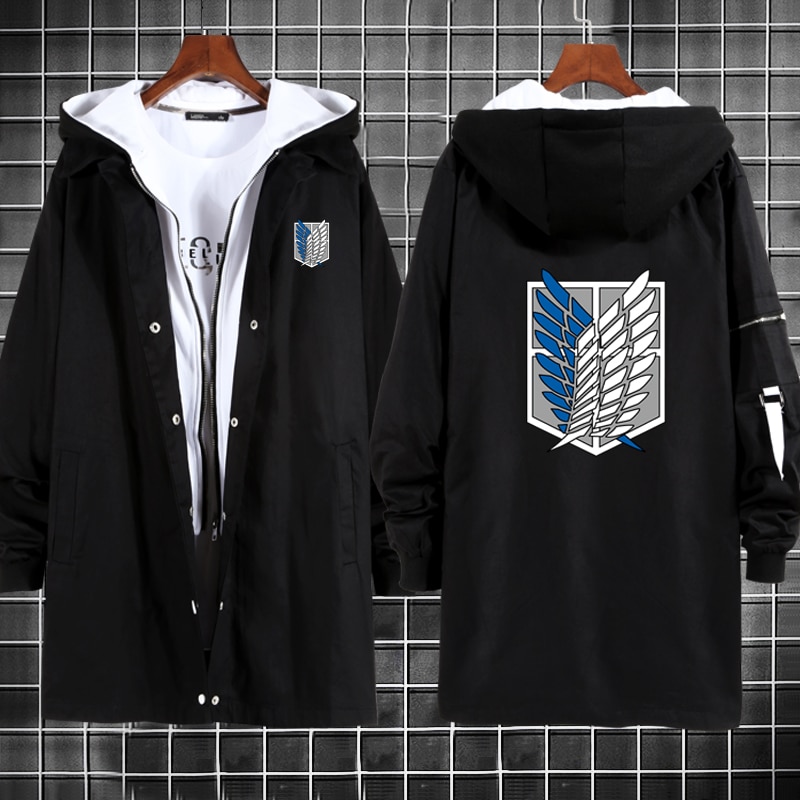 Attack on Titan – Survey Corps Style Overcoats (7 Colors) Jackets & Coats