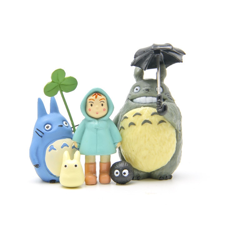 My Neighbor Totoro – All Characters Action Figures (8 Figures) Action & Toy Figures
