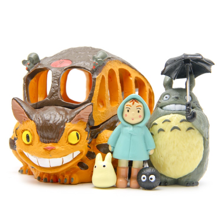 My Neighbor Totoro – All Characters Action Figures (8 Figures) Action & Toy Figures