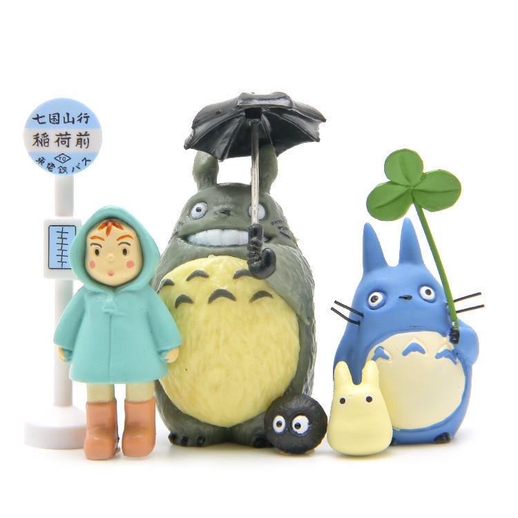 My Neighbor Totoro – All Characters Action Figures (8 Figures) Action & Toy Figures
