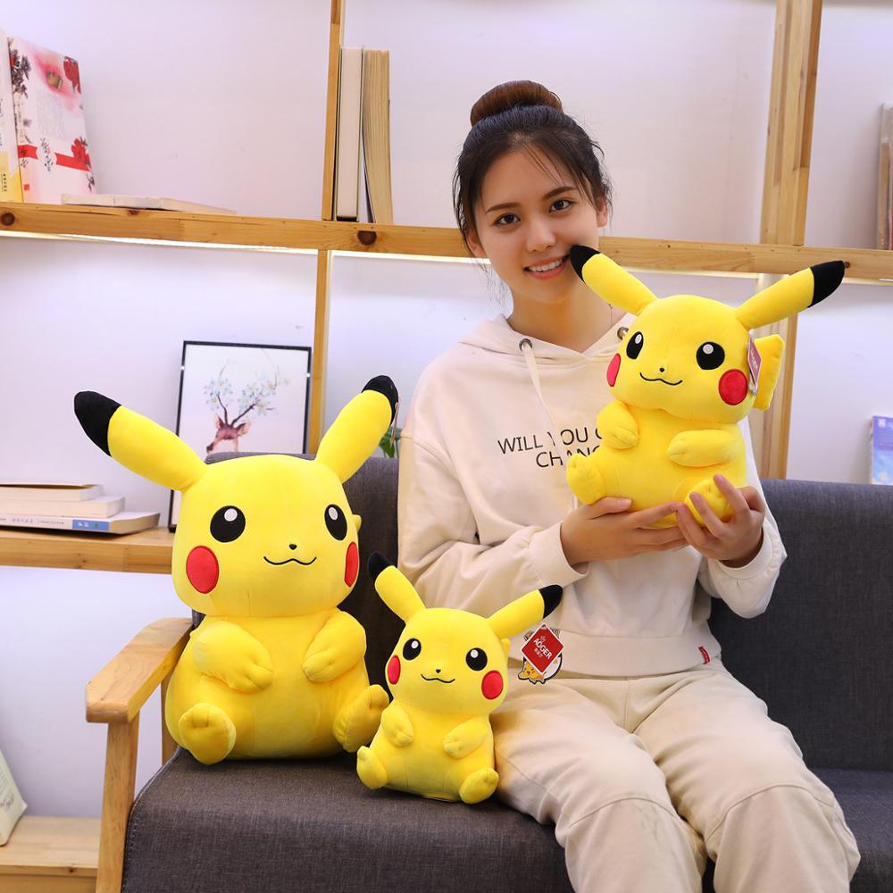 Pokemon – Pikachu Big Sized Stuffed Plush Toy (Different Sizes) Dolls & Plushies