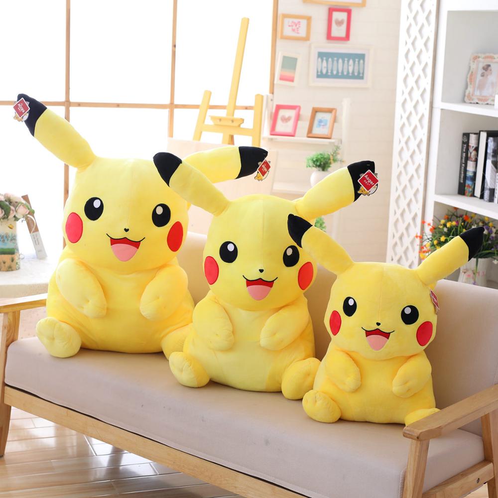 Pokemon – Pikachu Big Sized Stuffed Plush Toy (Different Sizes) Dolls & Plushies