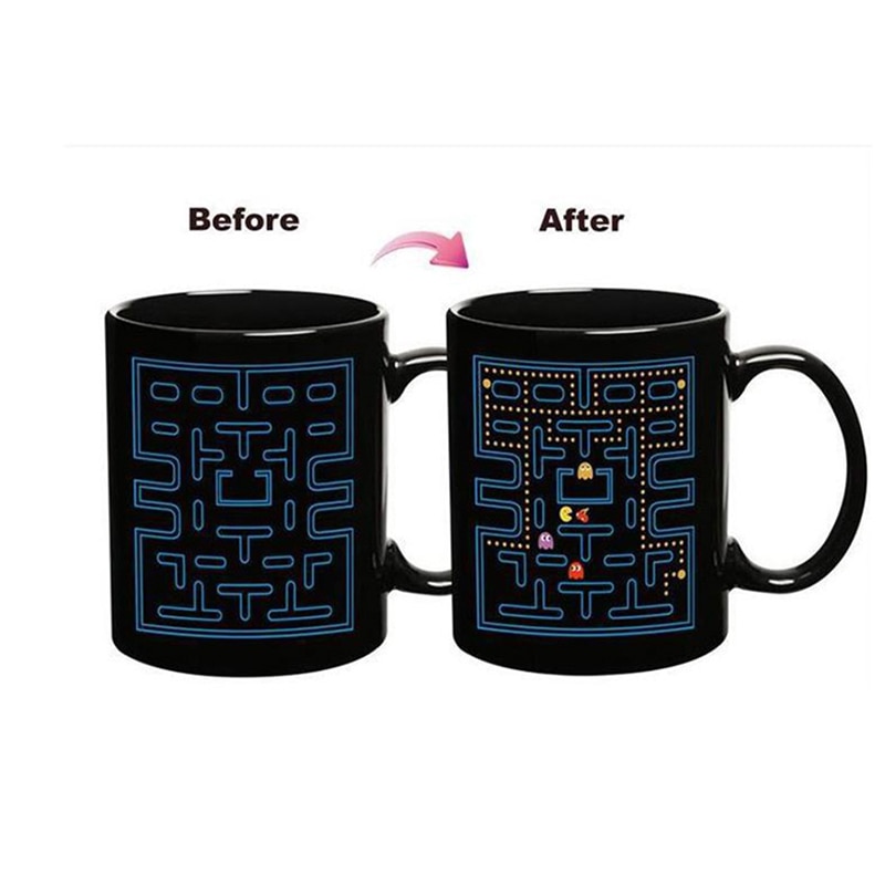 Pacman themed design changing mug Mugs