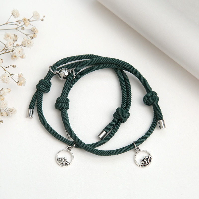 Cute Magnetic Bracelets for Friends or Couples (15+ Designs) Bracelets