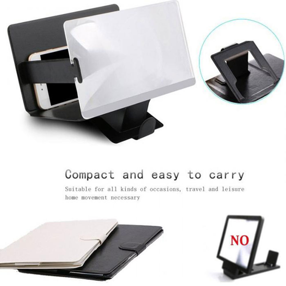 Universal Mobile Phone Screen Magnifier with Stand (6 Designs) Phone Accessories