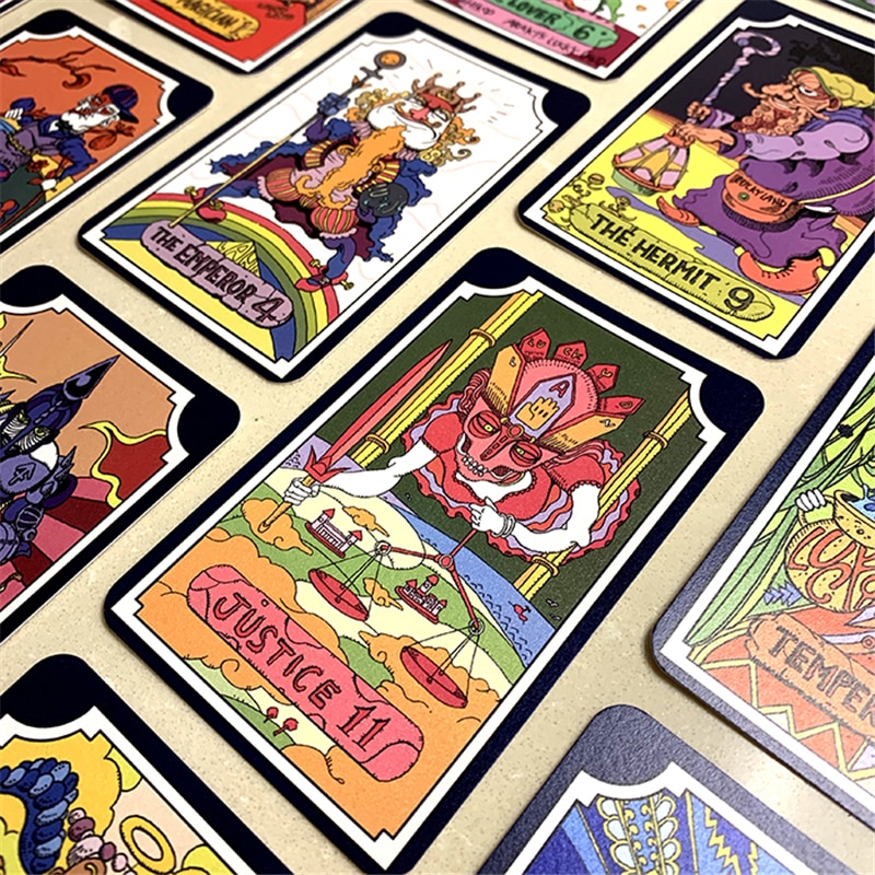 JoJo’s Bizarre Adventure – All characters themed Set of Tarot Cards (2 Designs) Games