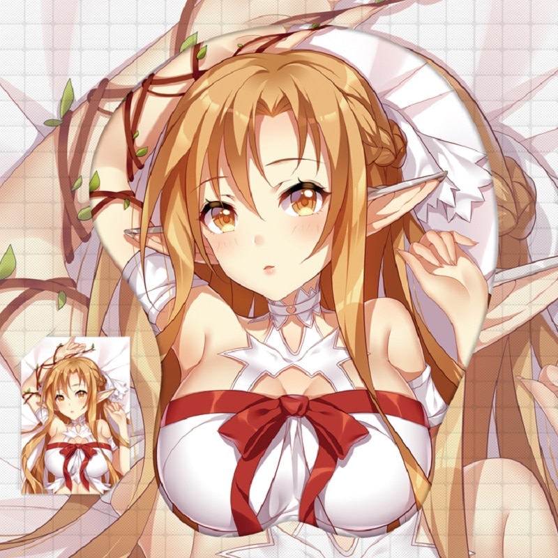 Sword Art Online – Yuuki Asuna Themed Mouse Pad Keyboard & Mouse Pads