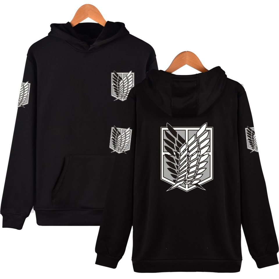 Attack on Titan – Different Styles Hoodies – Survey Corps (15 Colors) Hoodies & Sweatshirts