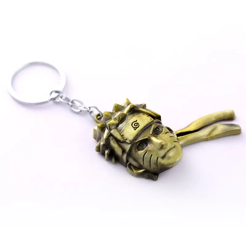 Naruto – Naruto Face Themed Metal Keychain Keychains