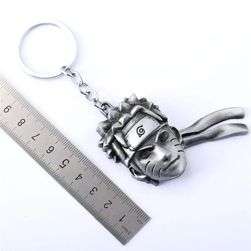 Naruto – Naruto Face Themed Metal Keychain Keychains