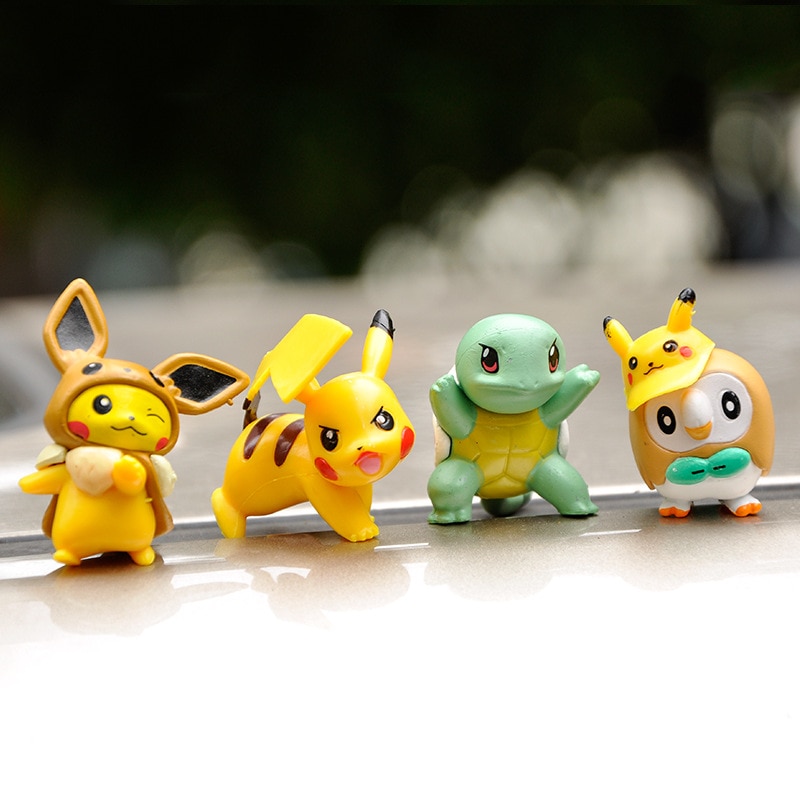 Pokemon – Different Pokemons Action Figures (8 Pieces/Set) Action & Toy Figures