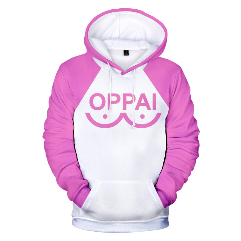 One Punch Man – Saitama Oppai Themed Hoodies (6 Colors) Hoodies & Sweatshirts