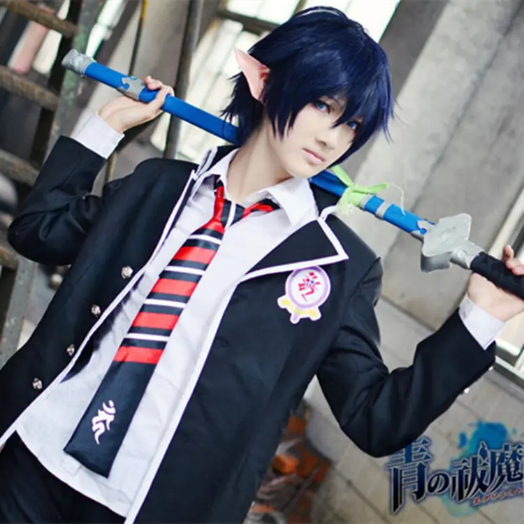 Blue Exorcist – Rin Okumura Full Cosplay Costume (Full/Half Package) Cosplay & Accessories